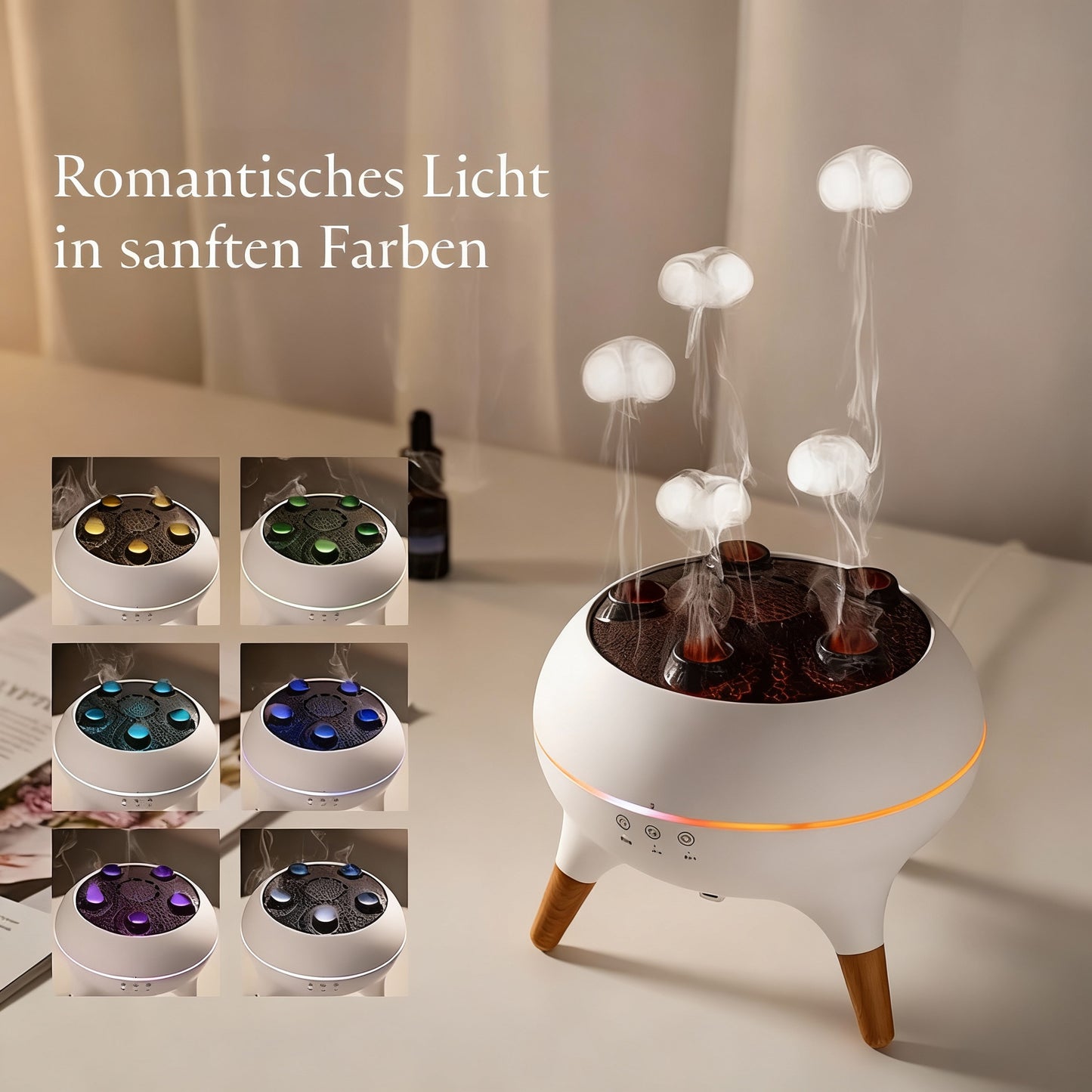 momaja Quallenza Diffuser – Magischer Nebel für Deine Wohlfühlmomente