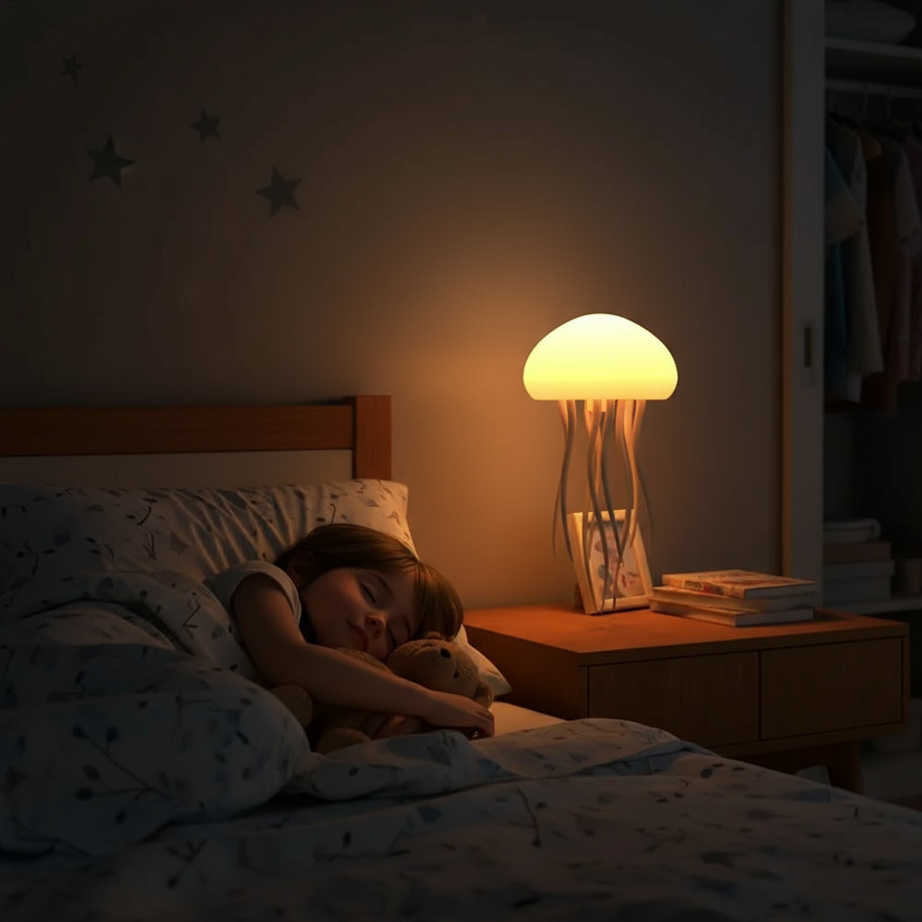 Quallenza Lampe - Kunstvolles Lichtspiel für entspannte Stunden