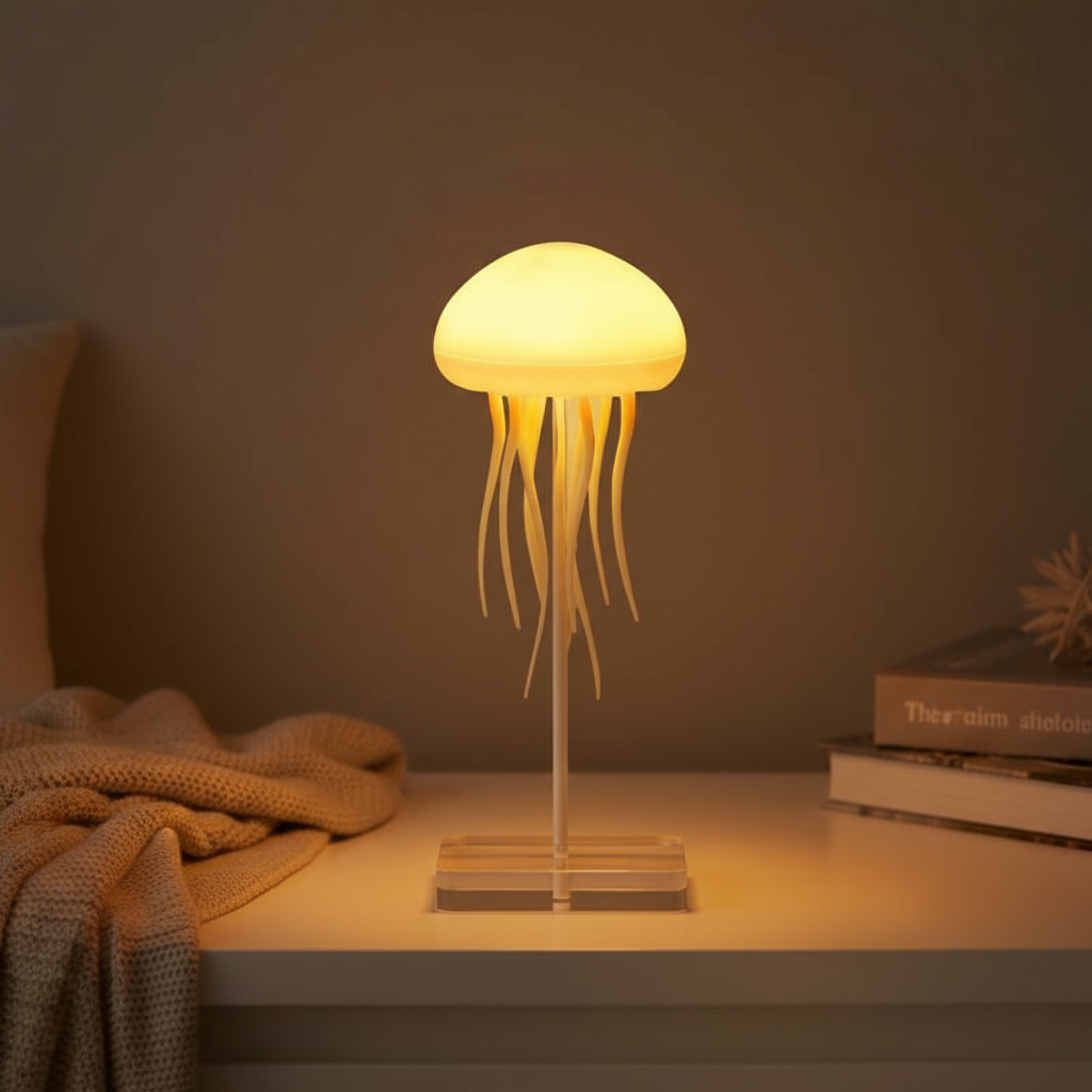 Quallenza Lampe - Kunstvolles Lichtspiel für entspannte Stunden
