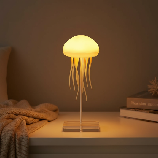 Quallenza Lampe - Kunstvolles Lichtspiel für entspannte Stunden