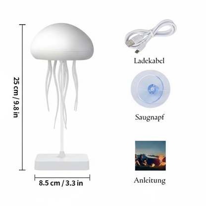 Quallenza Lampe - Kunstvolles Lichtspiel für entspannte Stunden